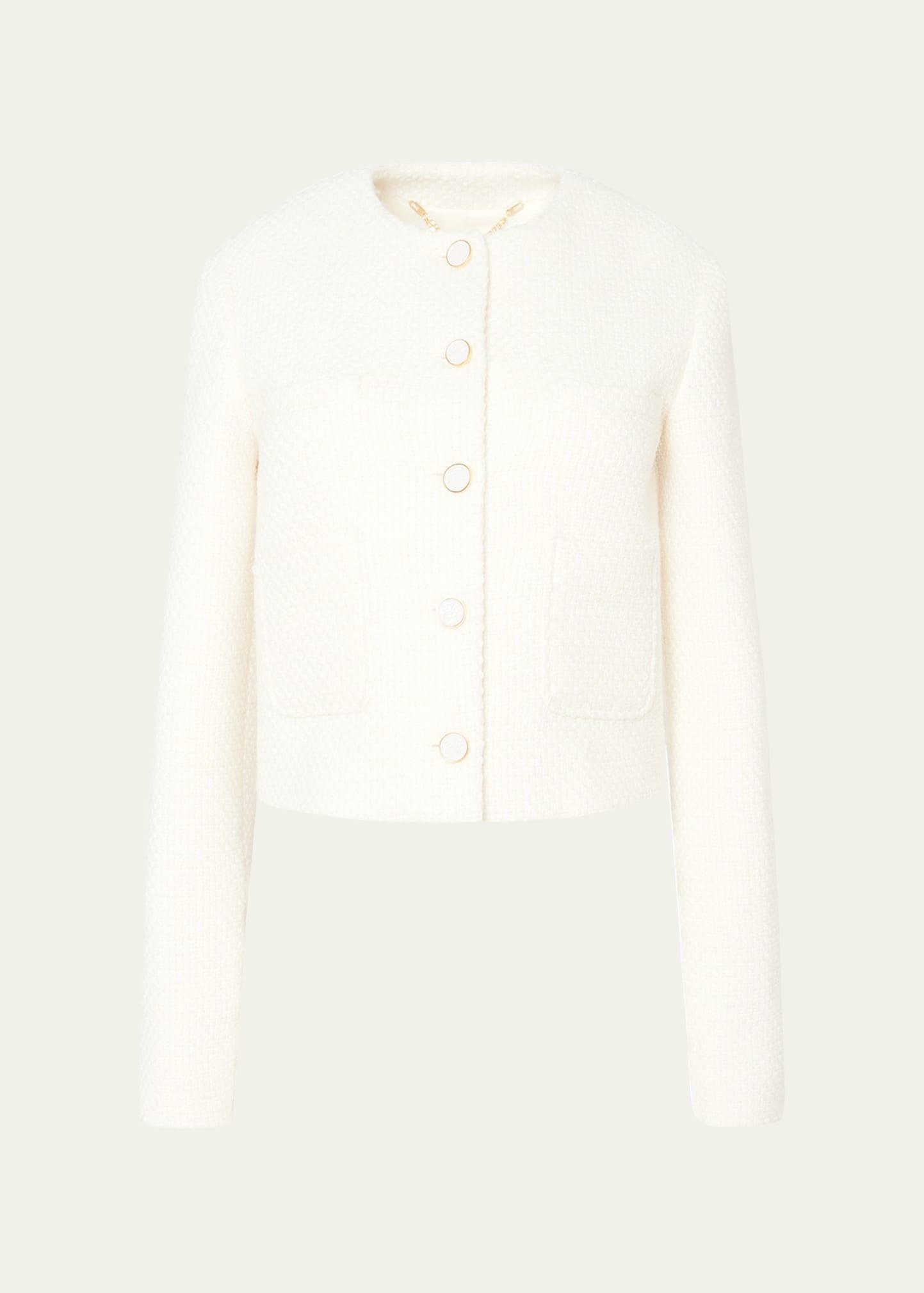 Womens Bernadette Wool-Blend Tweed Jacket Product Image