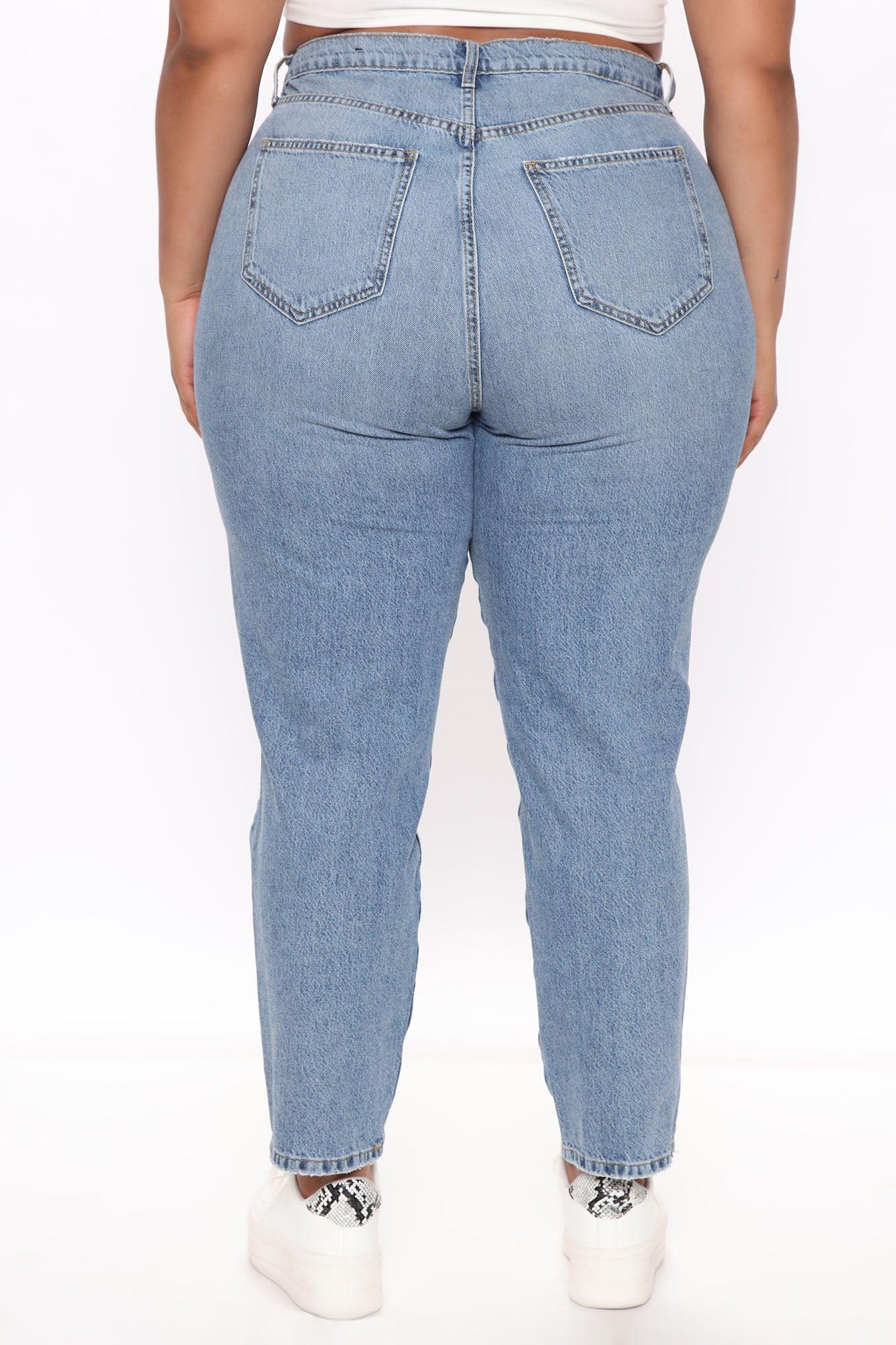 Very Special High Rise Mom Jeans - Medium Wash Product Image