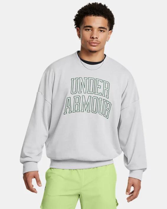 Under Armour Mens Under Armour Icon Heavyweight Terry OS Crew - Mens Product Image