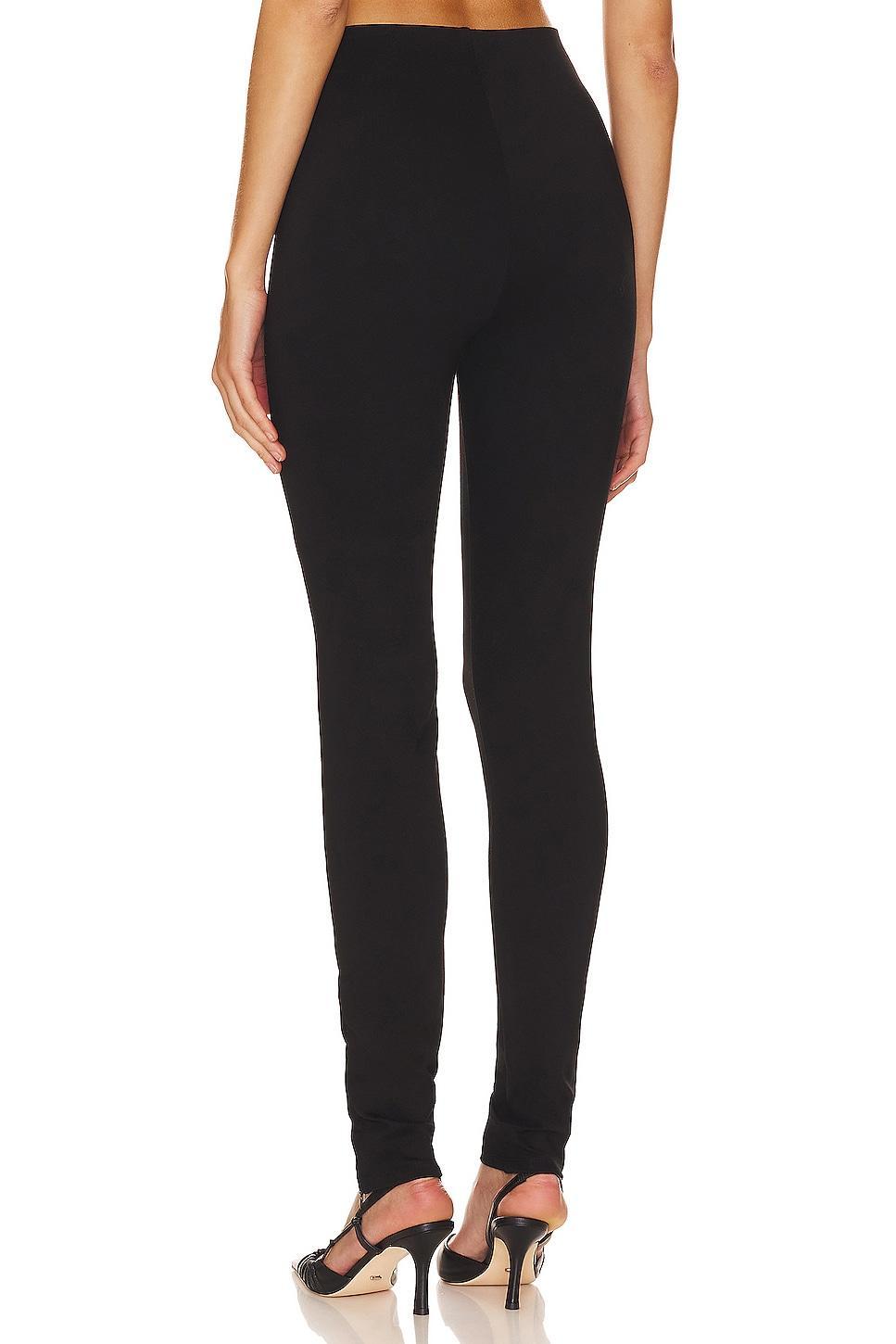 Side Slit Ponti Leggings Rue Sophie Product Image