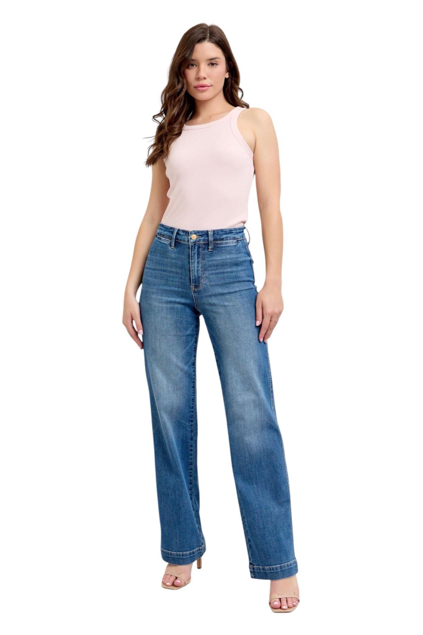 Trouser High Waist Straight Product Image