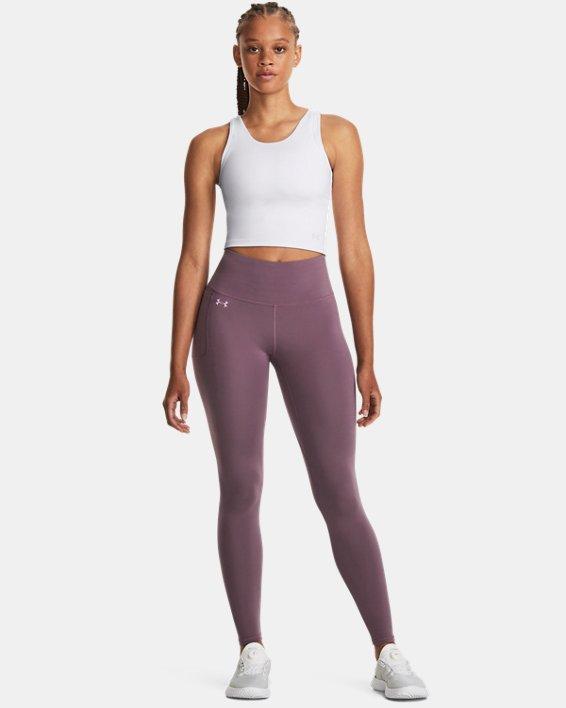 Women's Under Armour Motion Tank Top, Size: XL, White Halo Gray Product Image