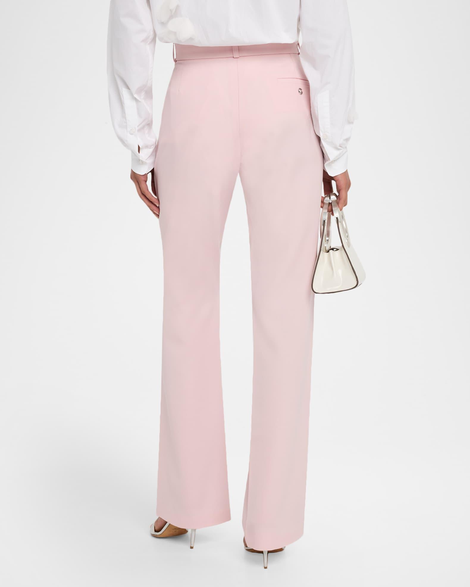 Loose Straight-Leg Tailored Trousers Product Image