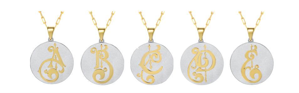 Saints & Saviors Fancy Initial K Pendant Necklace Product Image