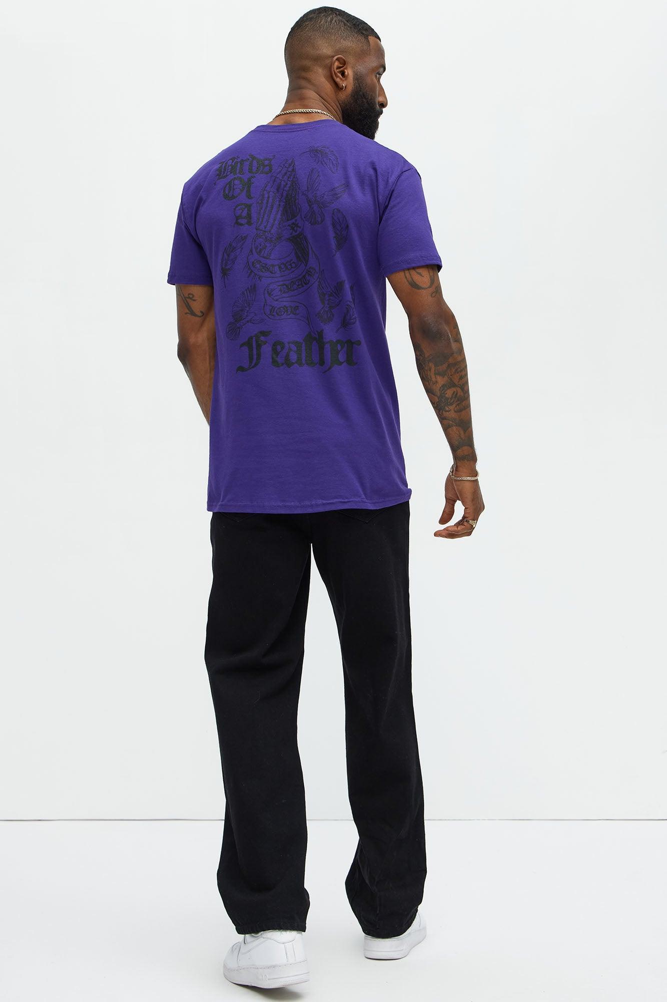 Birds Of A Feather Short Sleeve Tee - Purple Product Image