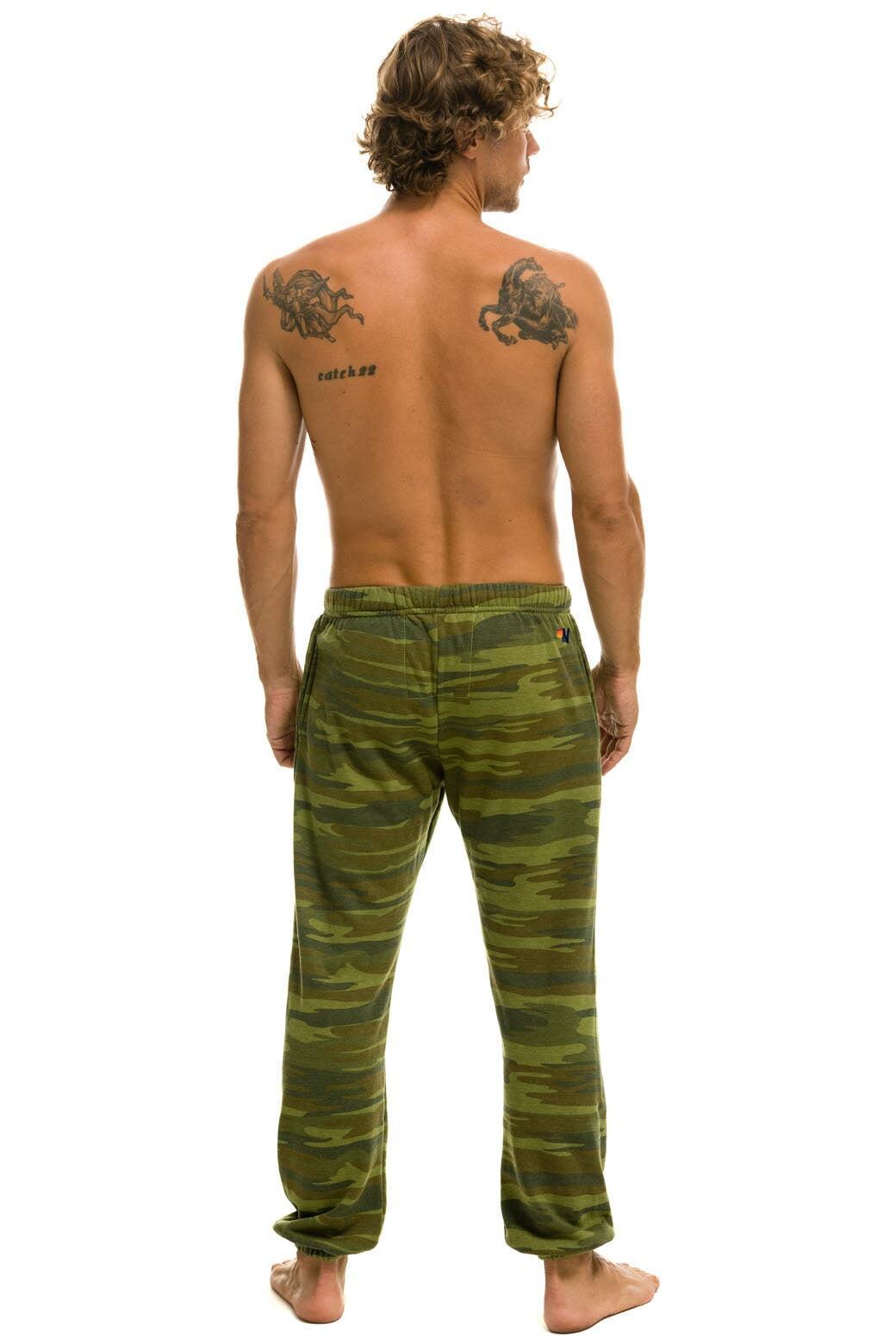 AVIATOR NATION MILL VALLEY SWEATPANTS - CAMO Male Product Image