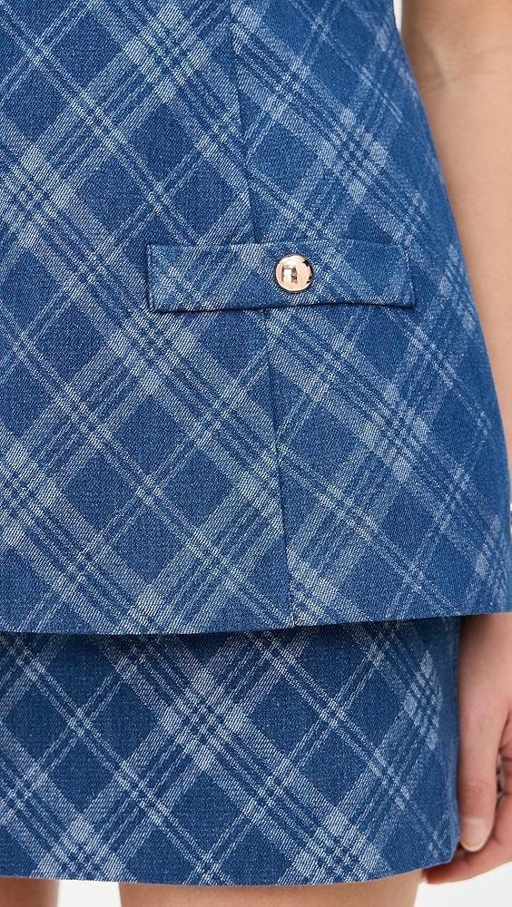 Amanda Uprichard Maven Skort Romper | Shopbop Product Image