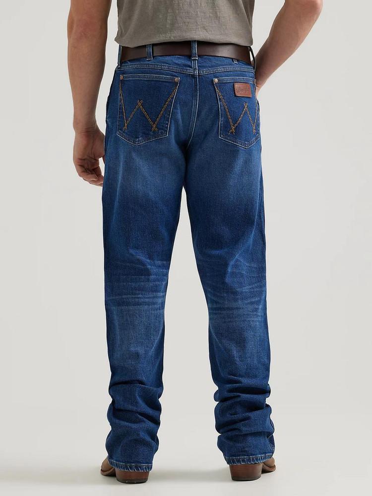 SALE Wrangler Retro® Men's Relaxed Bootcut Jeans in Troxler Product Image