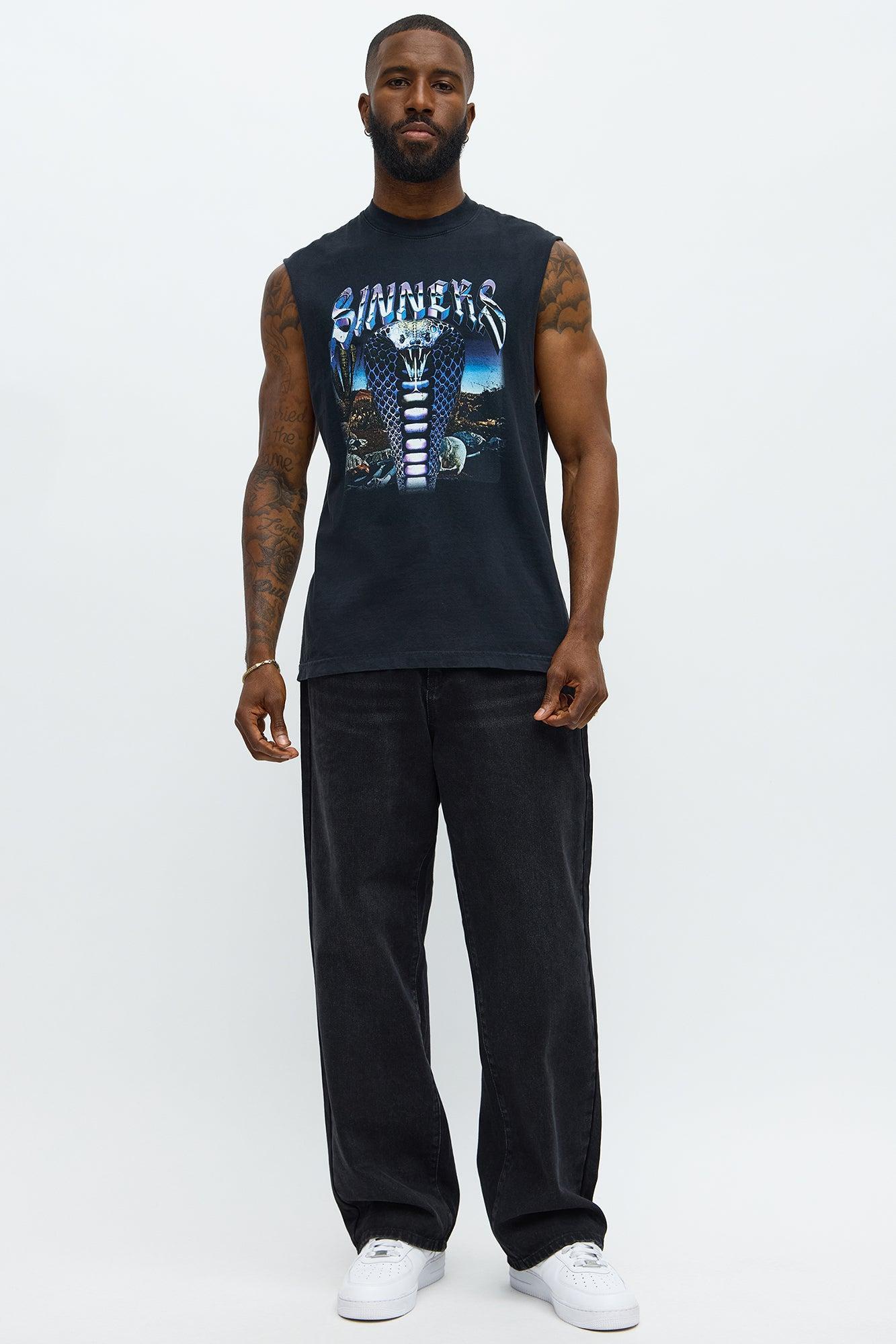 Cobra Sinners Muscle Tee - Black Product Image