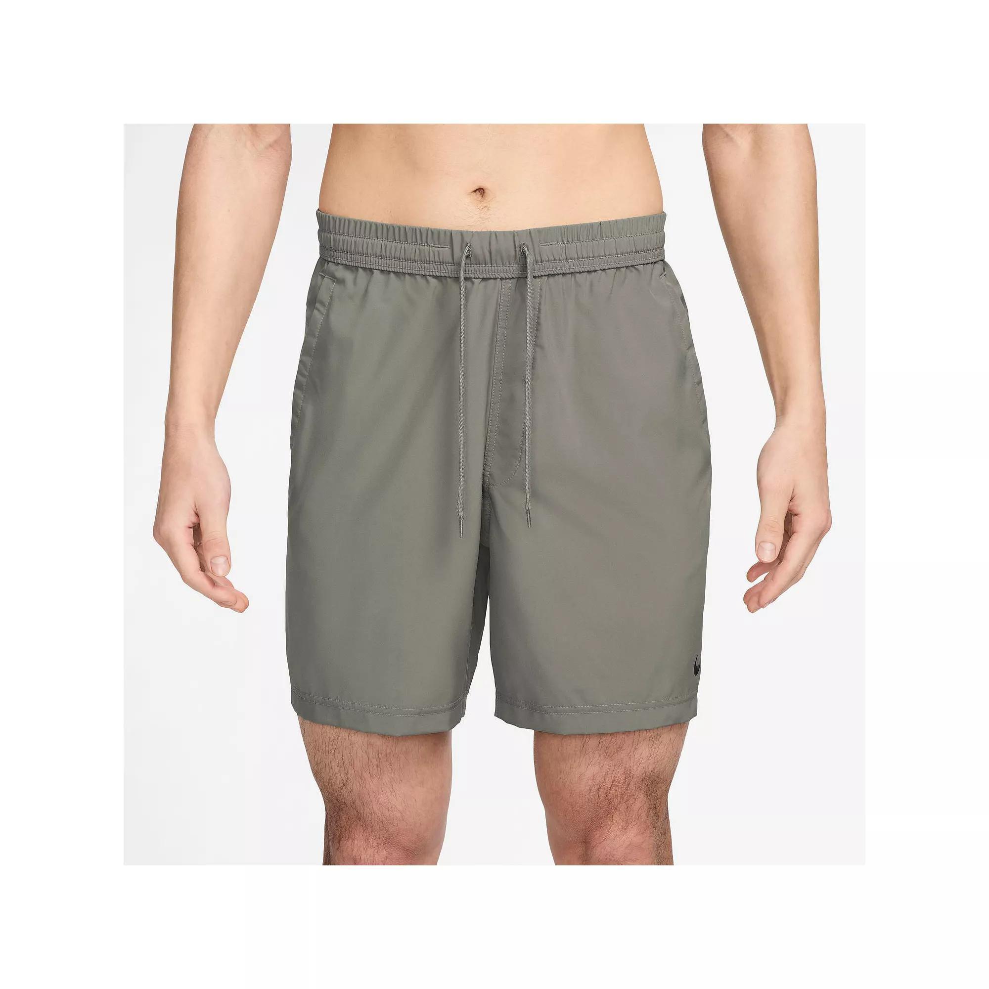 Mens Nike DriFit Form 7-in Unlined Woven Short, Men's, Size: Small, Light Army Product Image