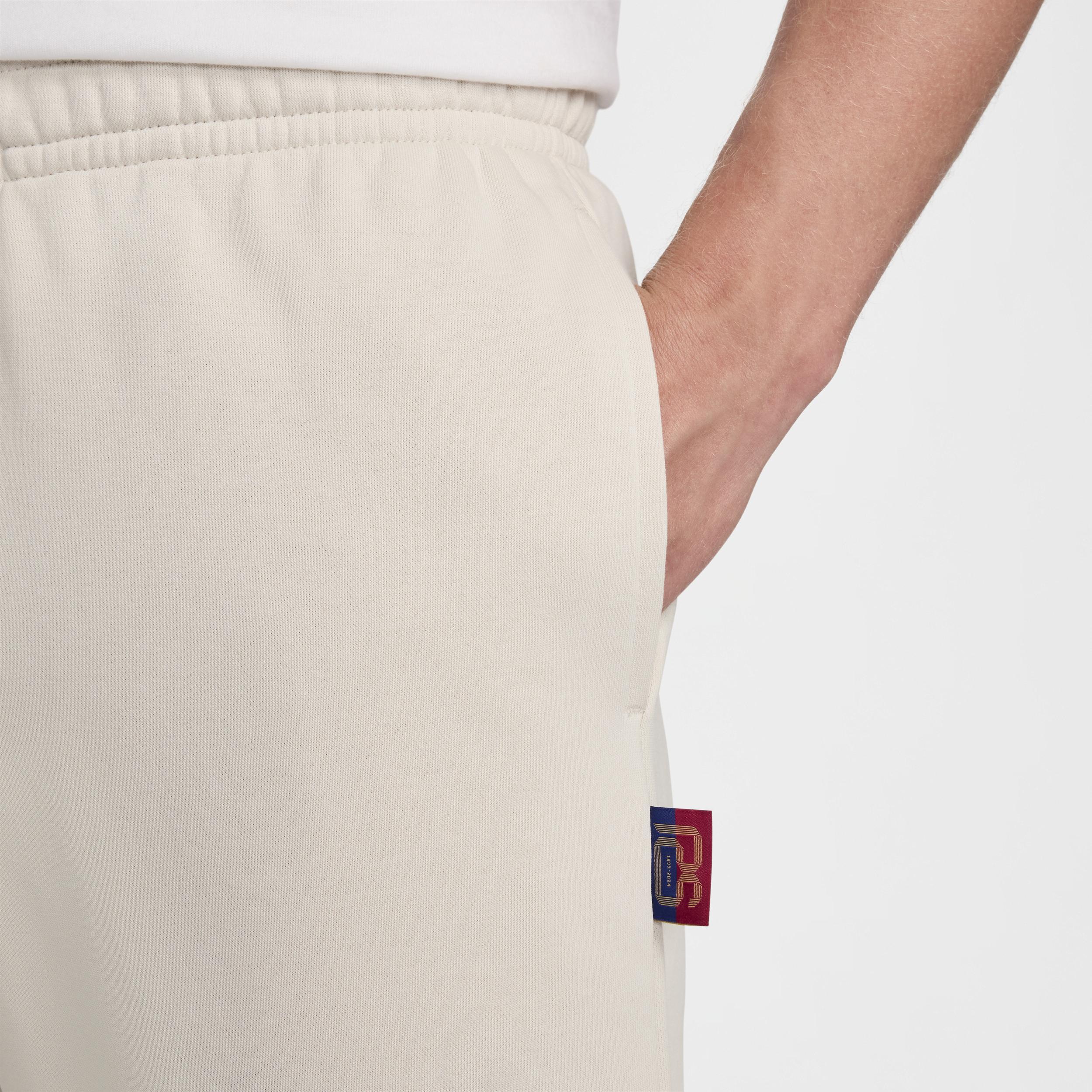 Men's Nike Khaki Barcelona Club Jogger Pants, Size: 2XL, Bar Beig K Product Image