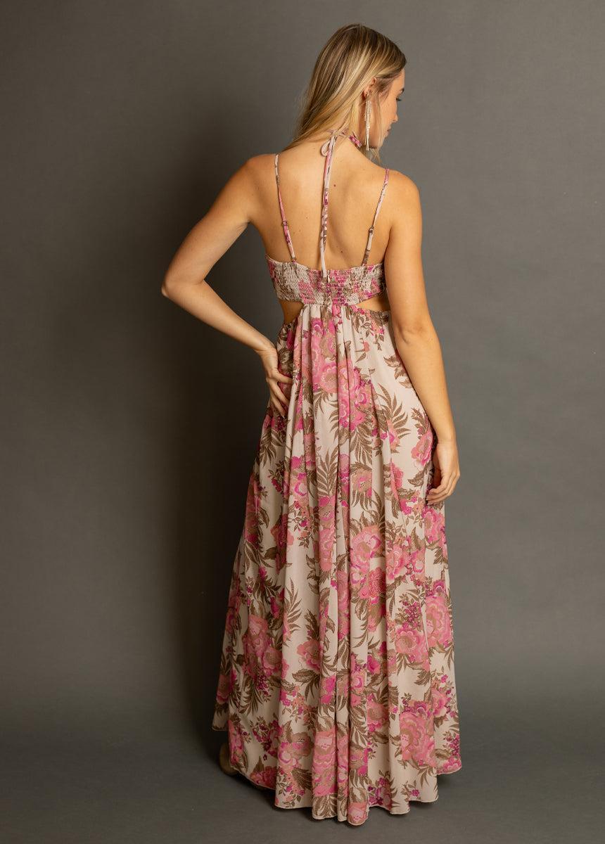 Mari Dress in Pink Floral Female Product Image