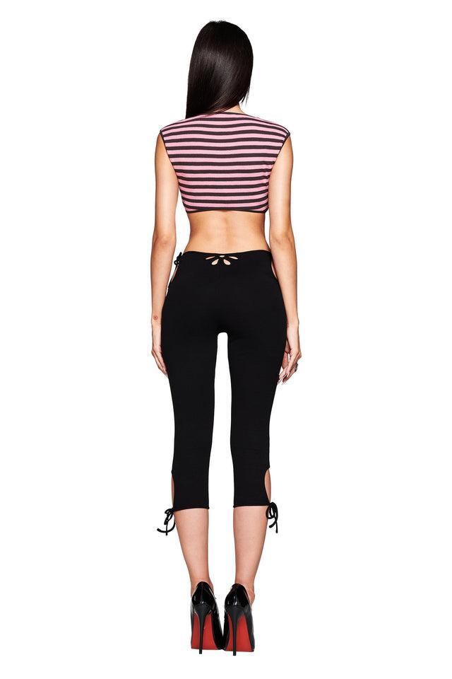 RICA TOP - PINK/GREY Product Image