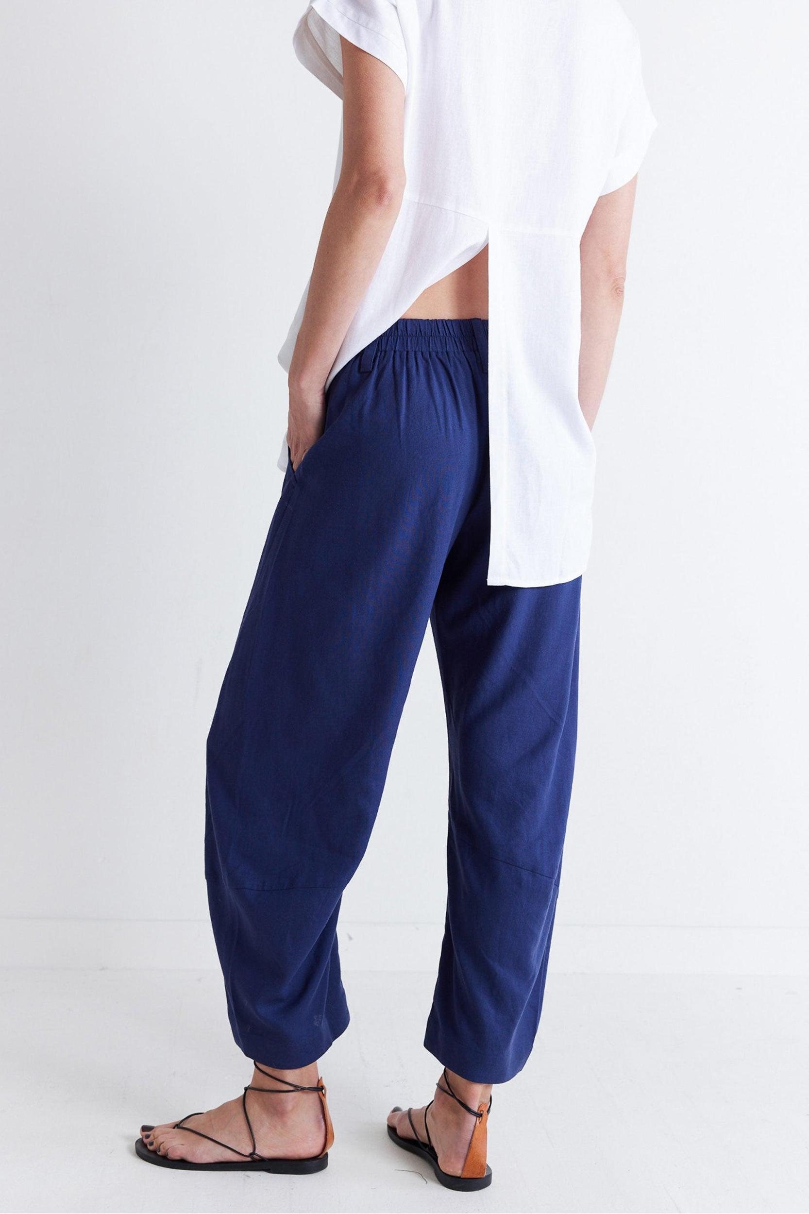 The Uptown Loose Linen Pants Product Image