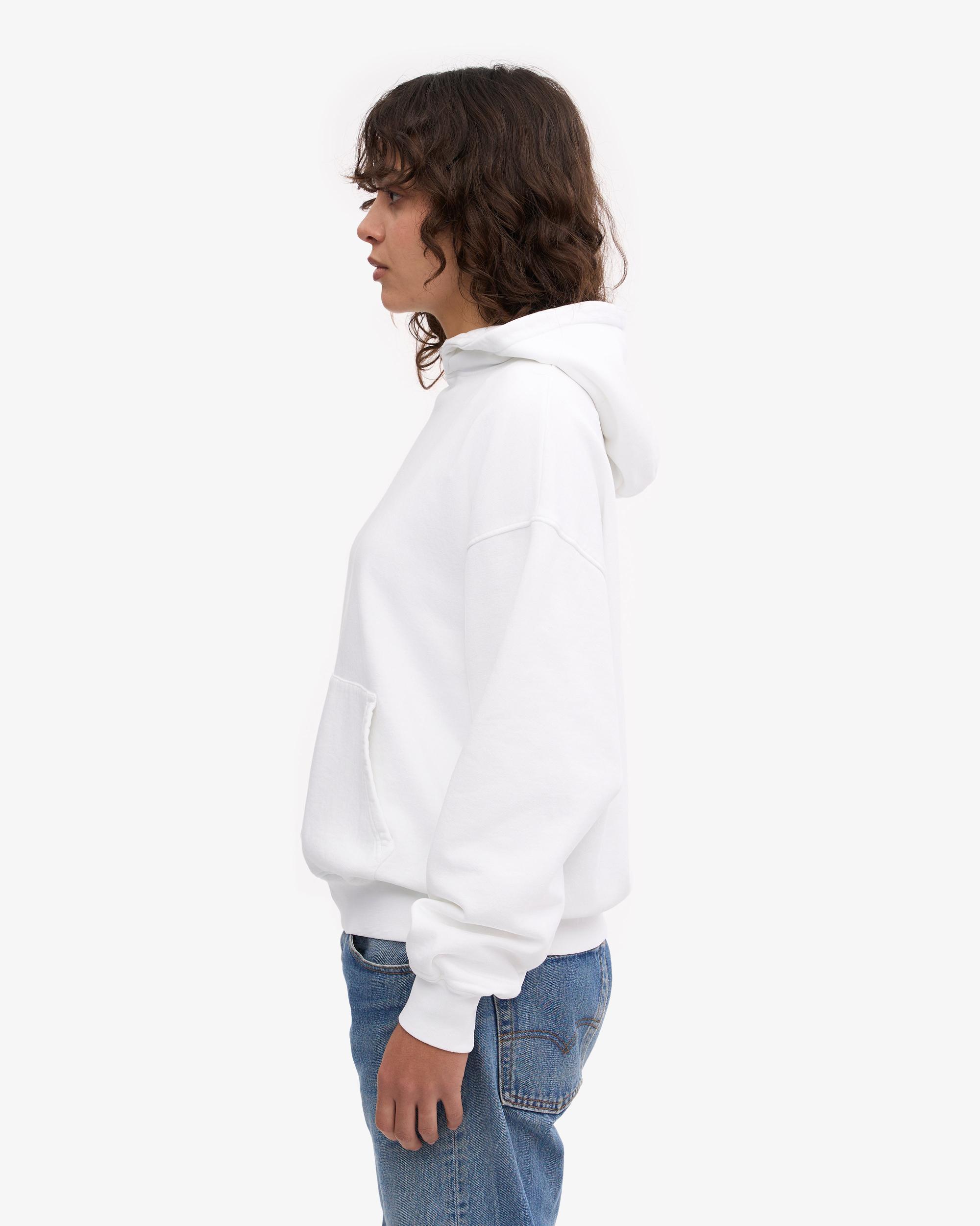 Organic Oversized Hood - Optical White Product Image
