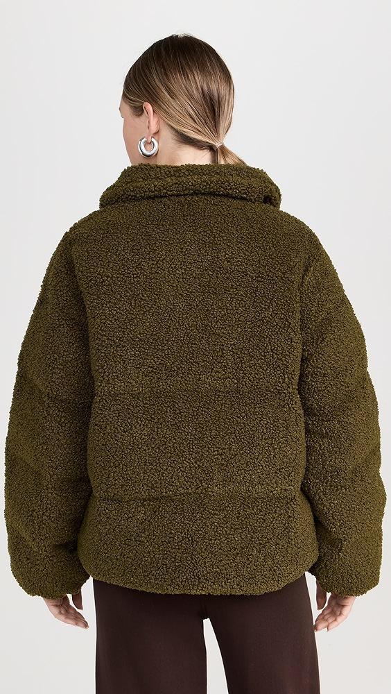 Varley Wilkins Sherpa Puffer Jacket | Shopbop Product Image
