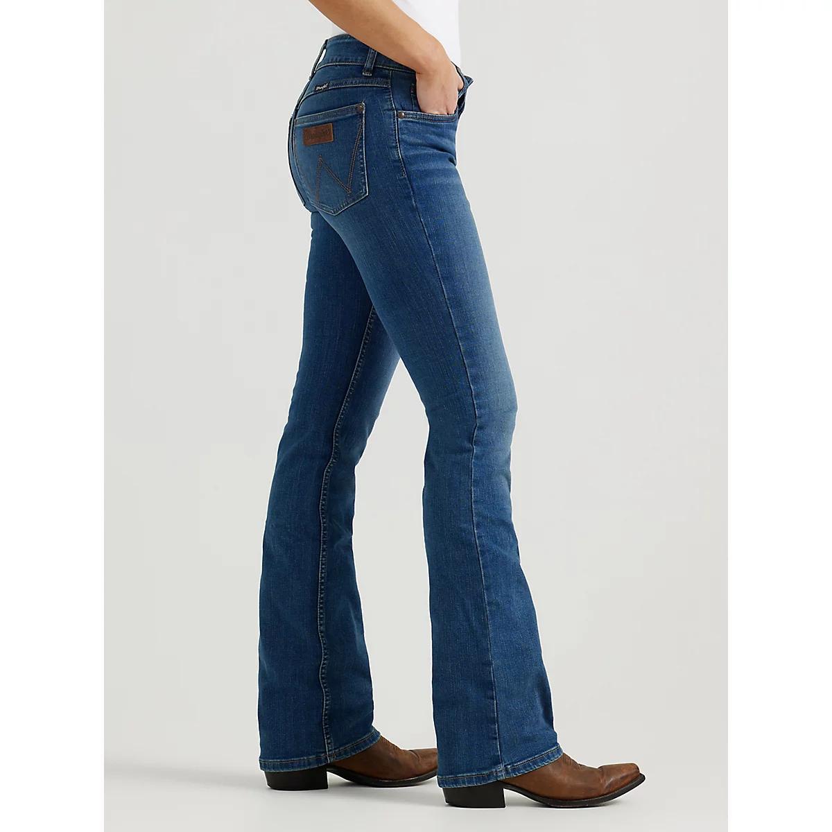 Women's Wrangler Retro® Mae Mid Rise Bootcut Jean in Nadia Product Image