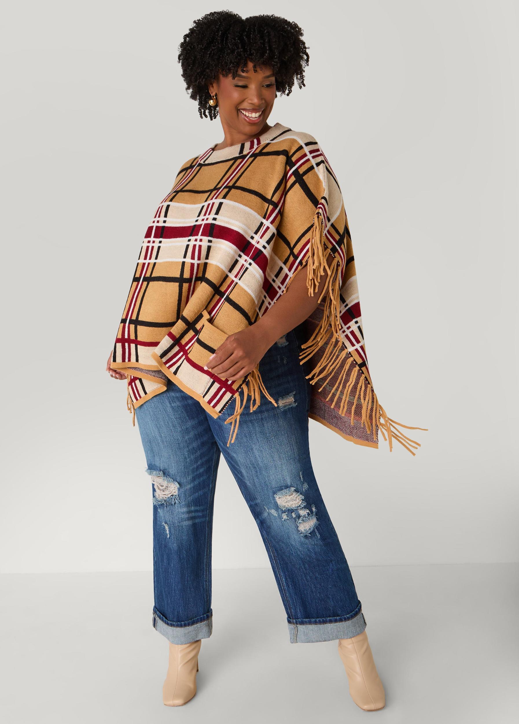 Distressed Straight Leg Jeans Product Image