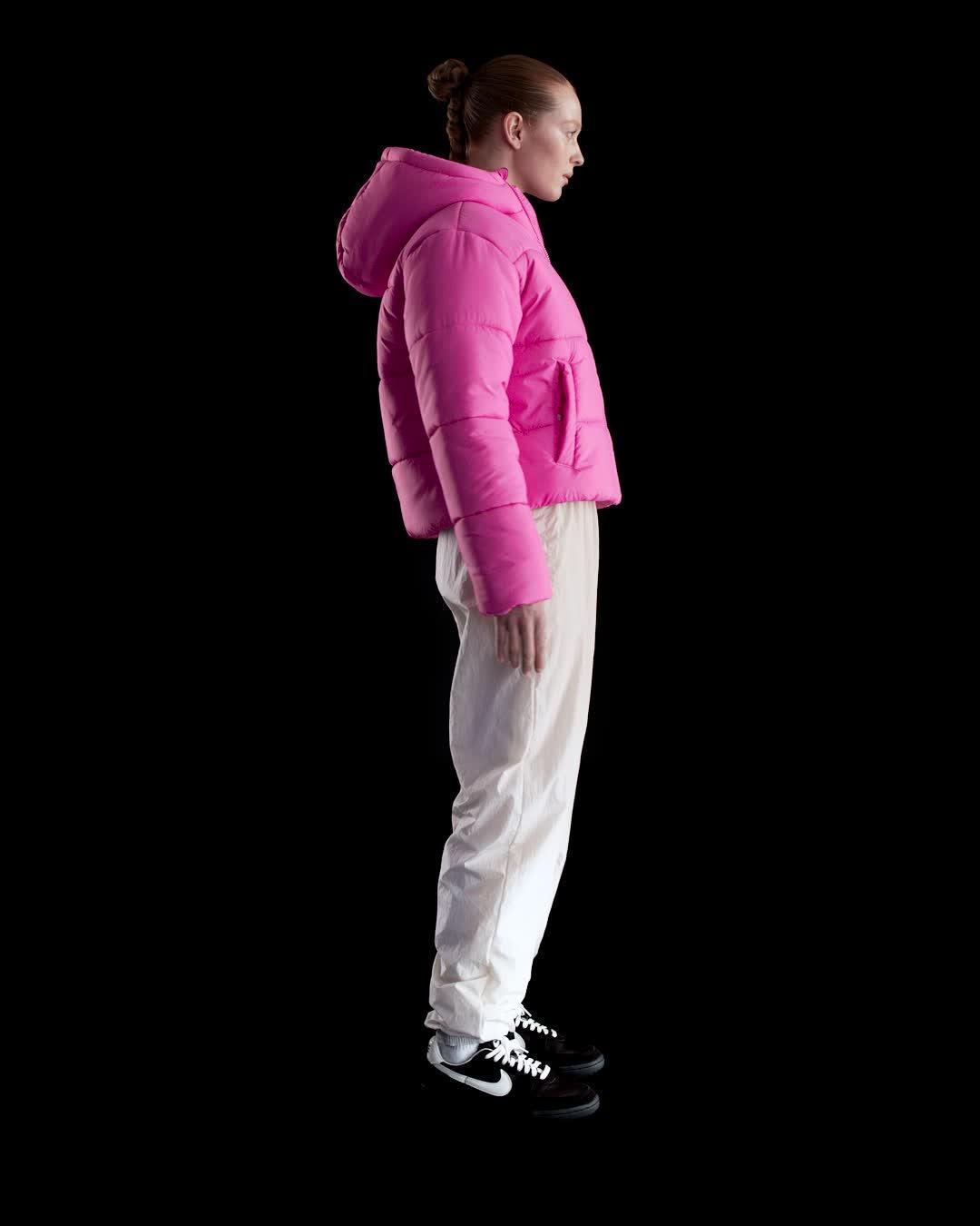 Nike Sportswear Classic Puffer Women's Therma-FIT Loose Hooded Jacket Product Image