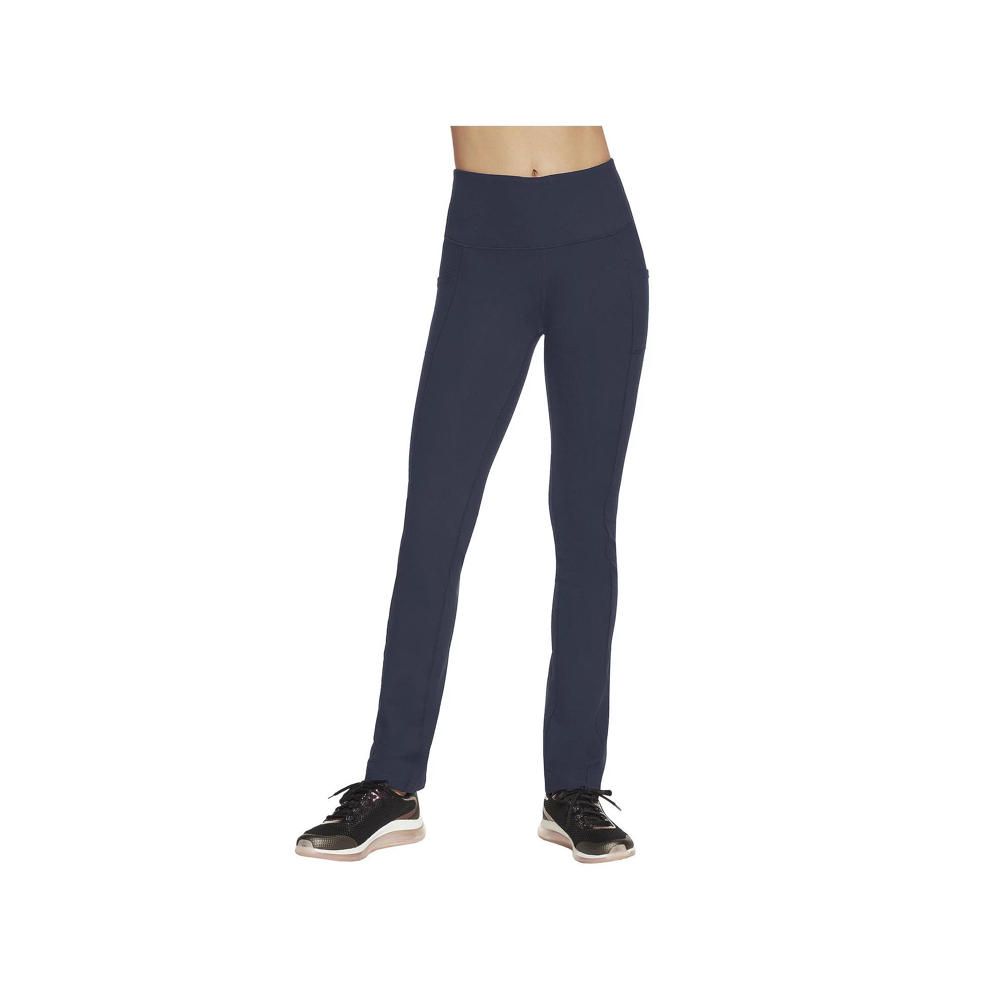 Petite Skechers® GOWALK JOY High Waist Pants, Women's, Size: XXL Petite, Blue Iris Product Image