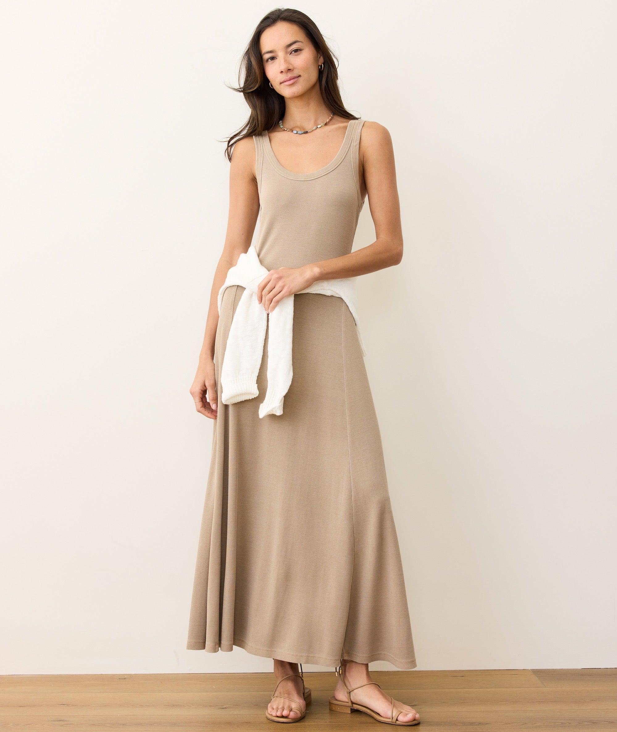 Lexi Rib Sun-In Fit & Flare Dress Product Image