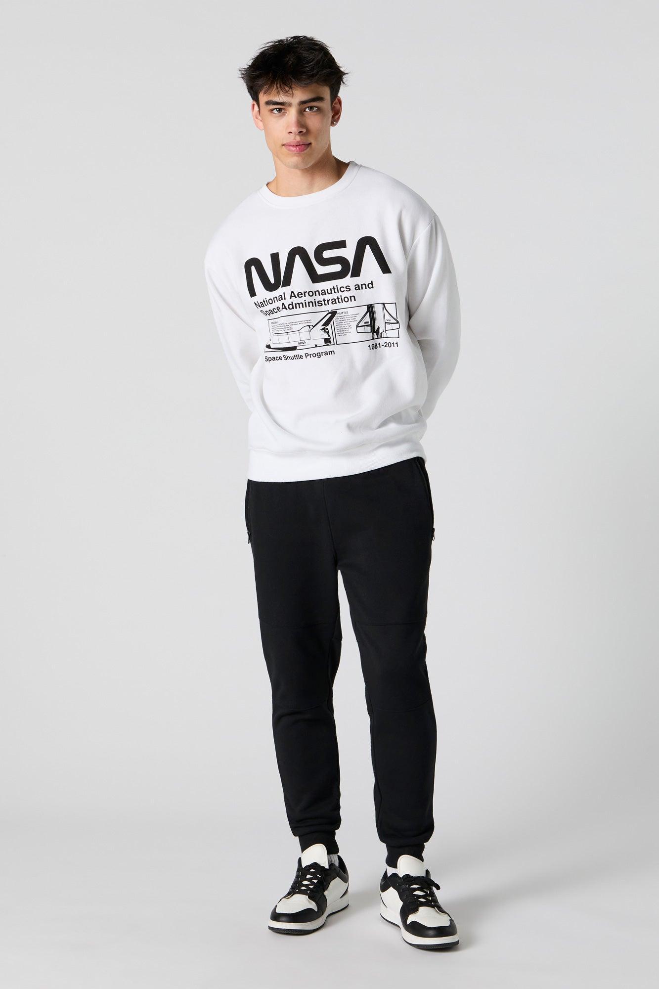 NASA Graphic Fleece Sweatshirt Male Product Image