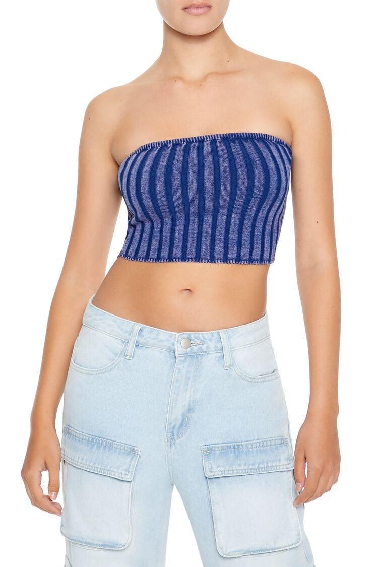 Striped Tube Crop Top | Forever 21 Product Image