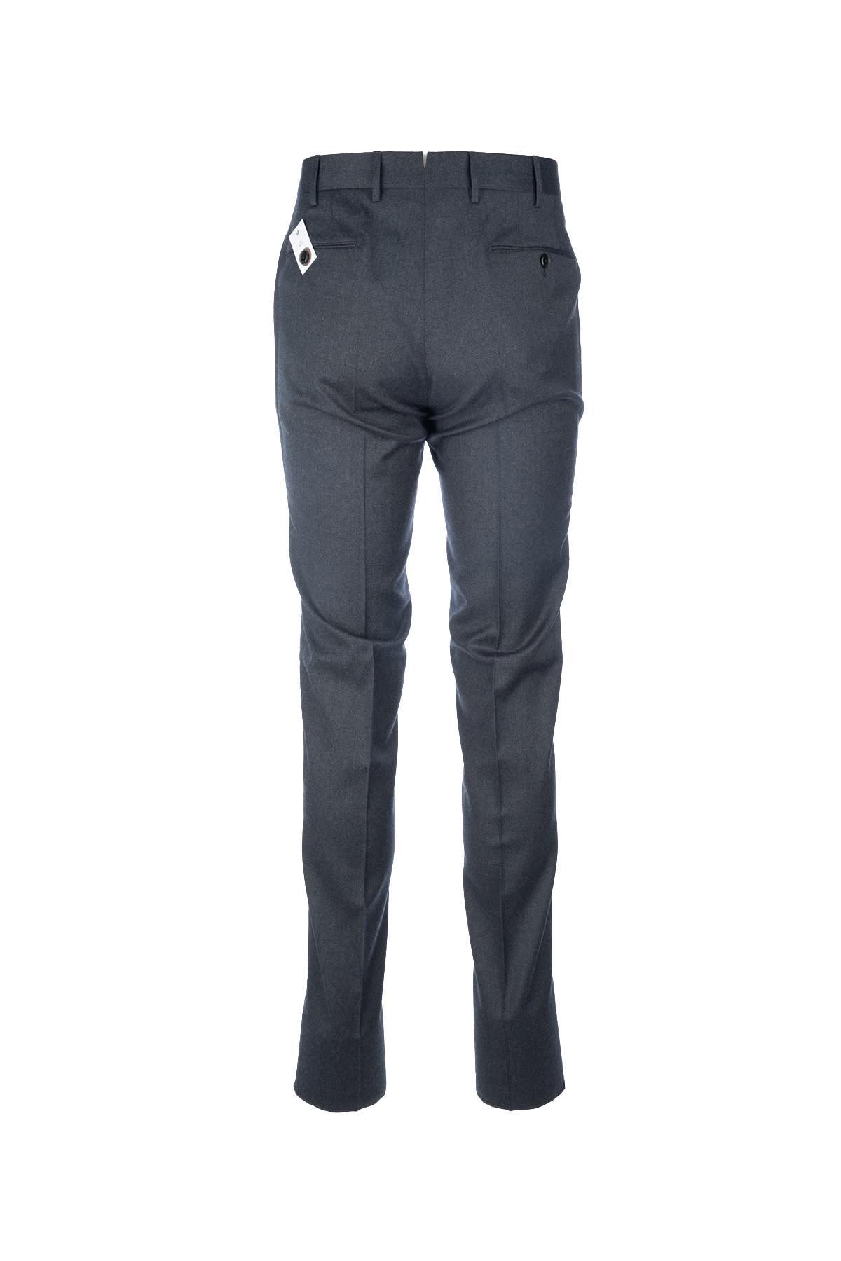 PT TORINO Zaini Trousers In Grigio Scuro Product Image