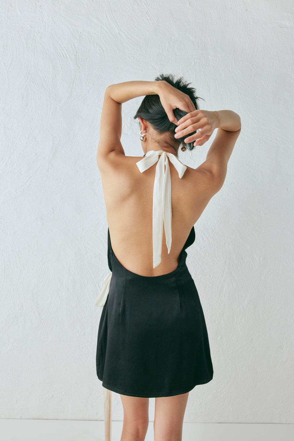 Lo Mini Dress Black Product Image