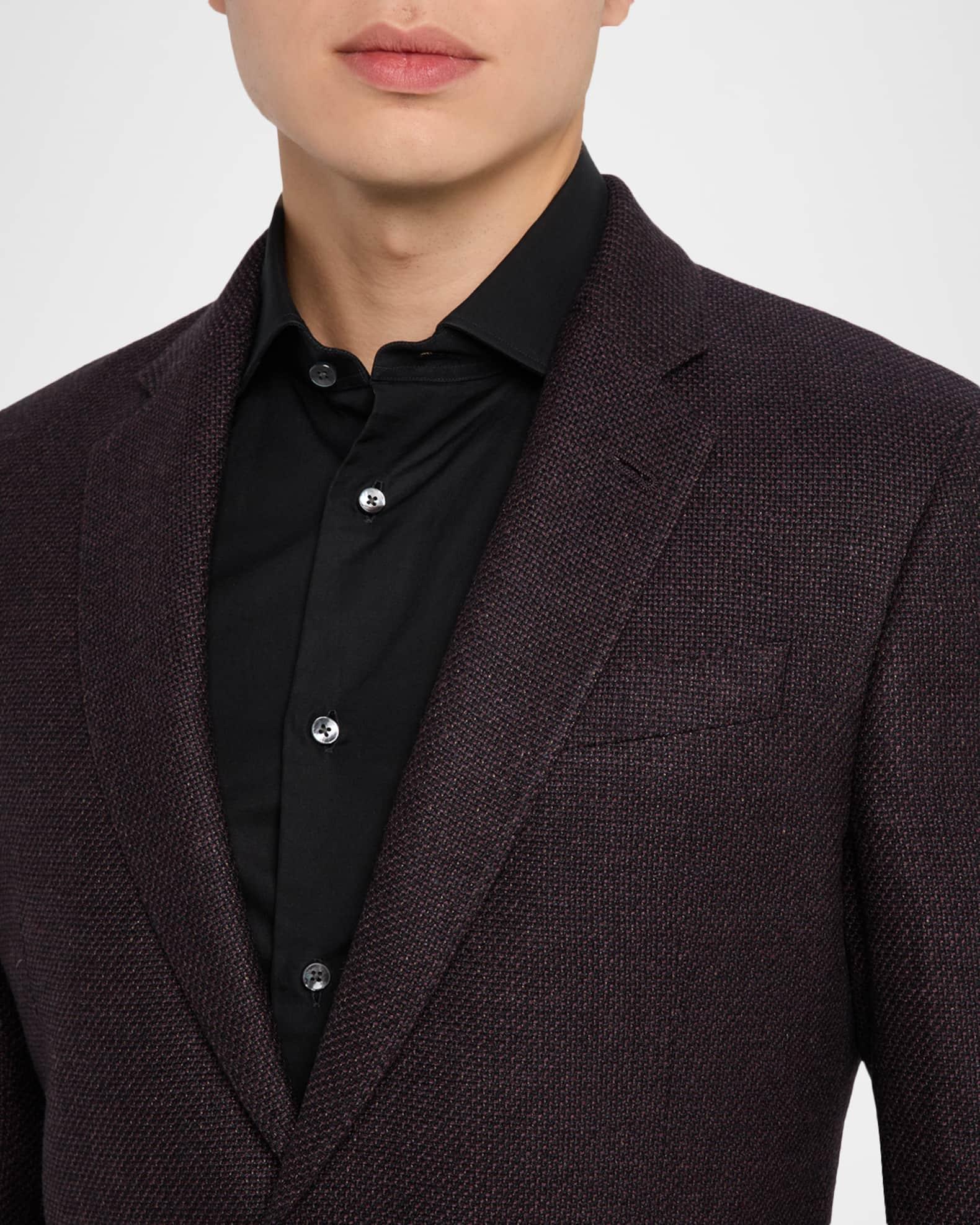 Men's Micro Grid Textured Blend Sport Coat Product Image