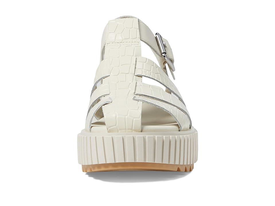 Ona Embossed Leather Fisherman Sandals Product Image