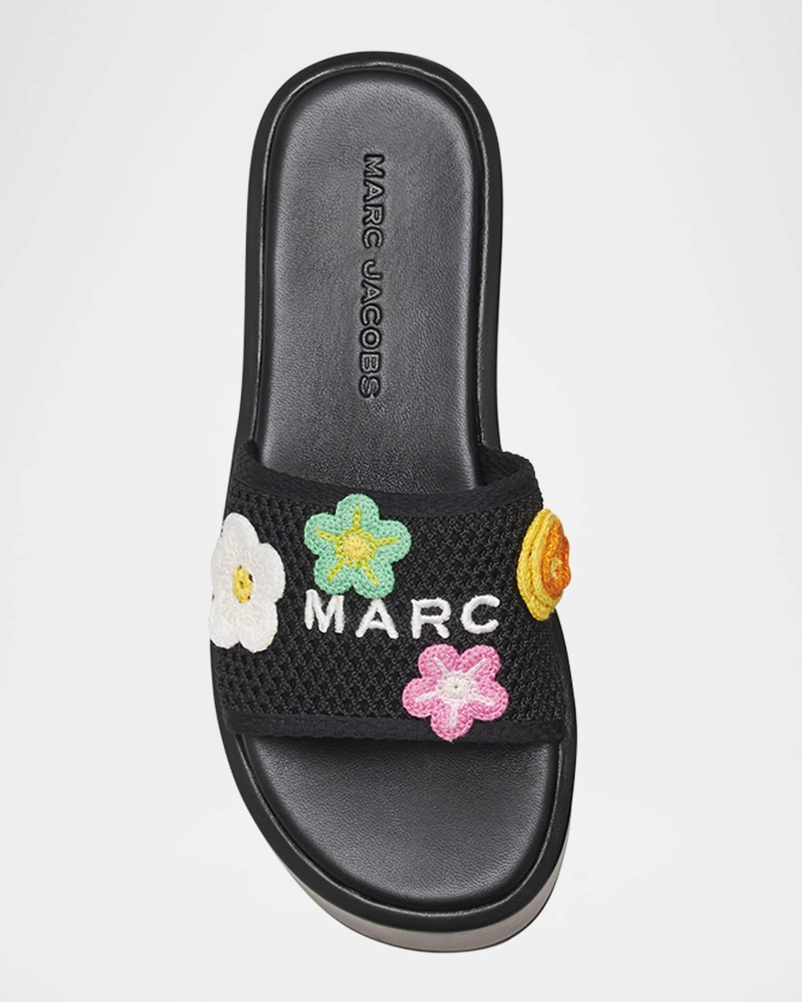 The Platform Daisy Crochet Sandals Product Image