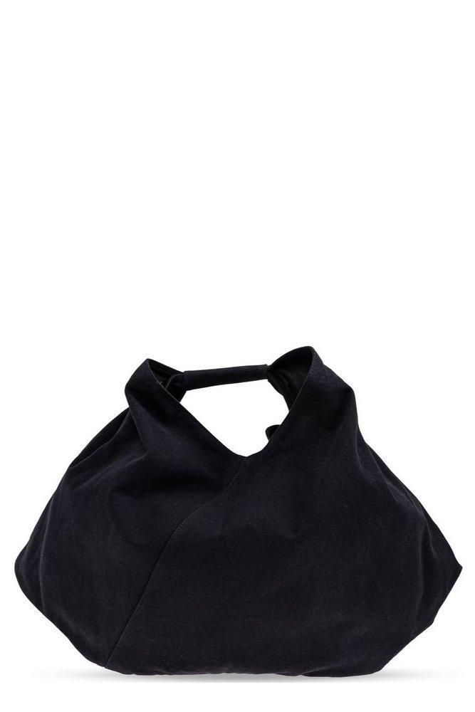 MM6 MAISON MARGIELA Japanese Draped Shoulder Bag In Black Product Image