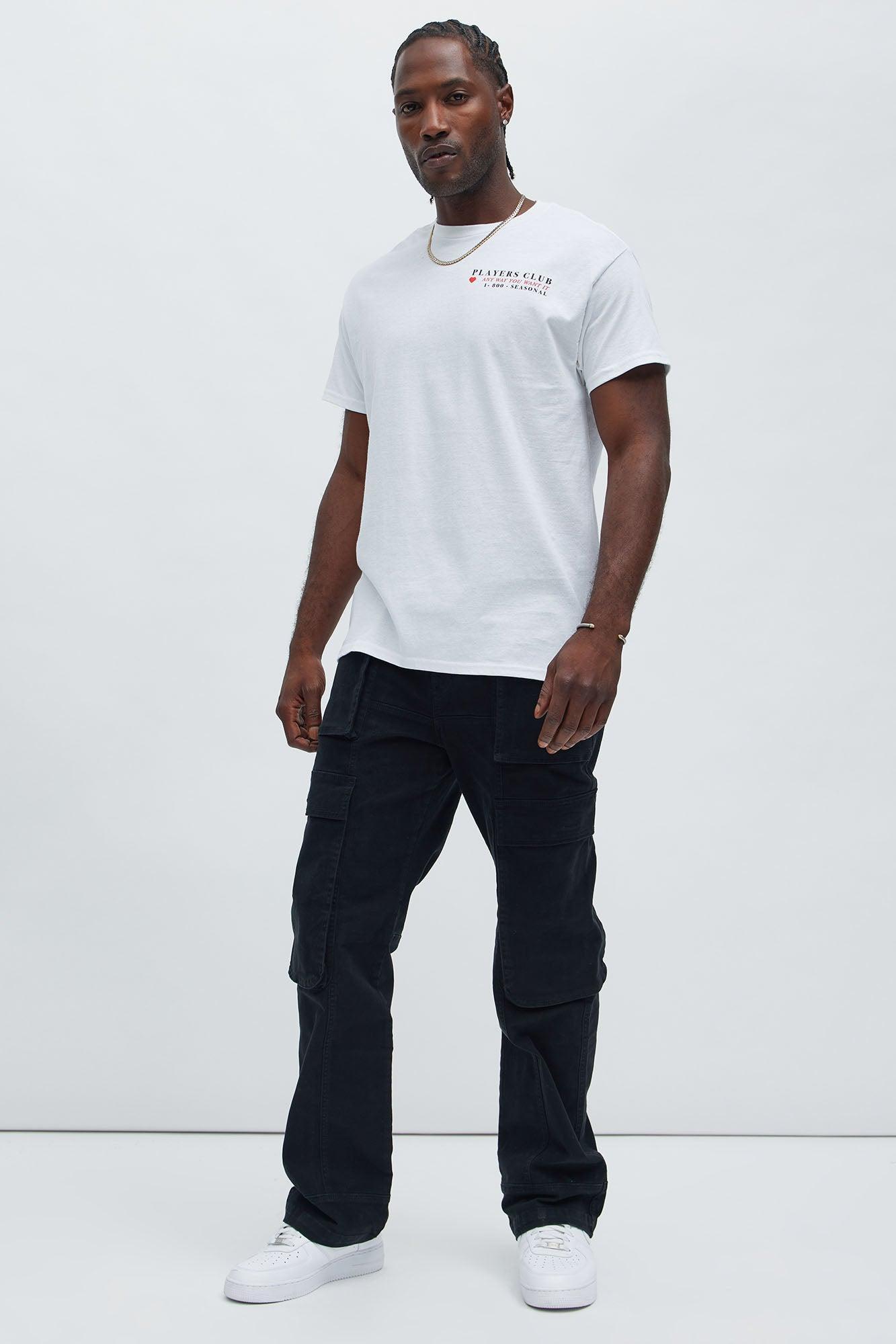 Psyche Straight Cargo Jeans - Black Product Image