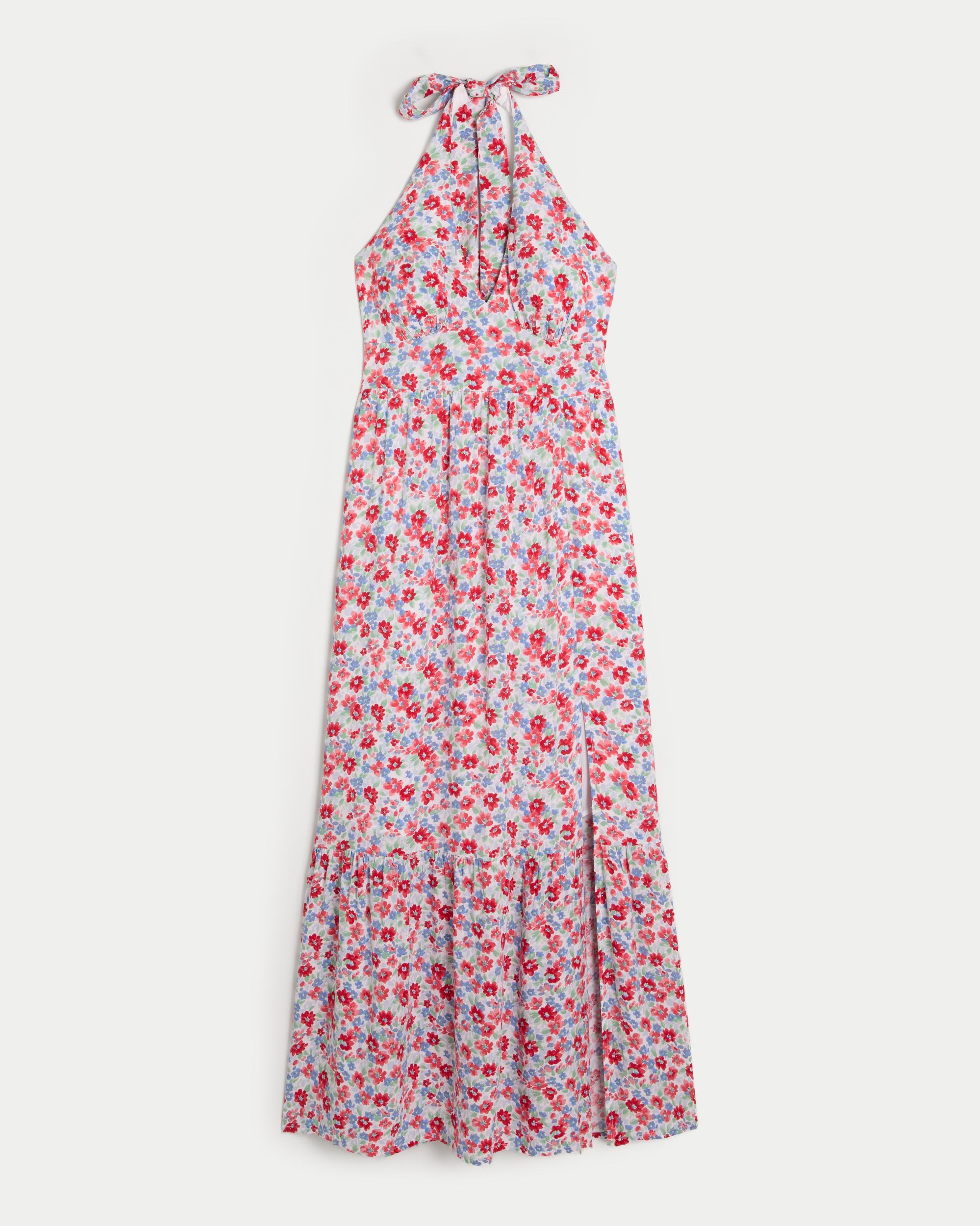 Halter Maxi Dress Product Image