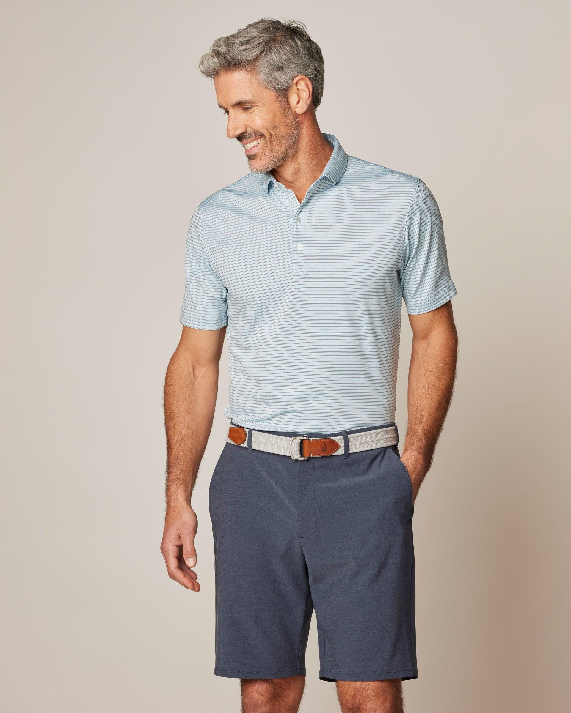 Performance Jersey Polo - Michael Stripe Male Product Image
