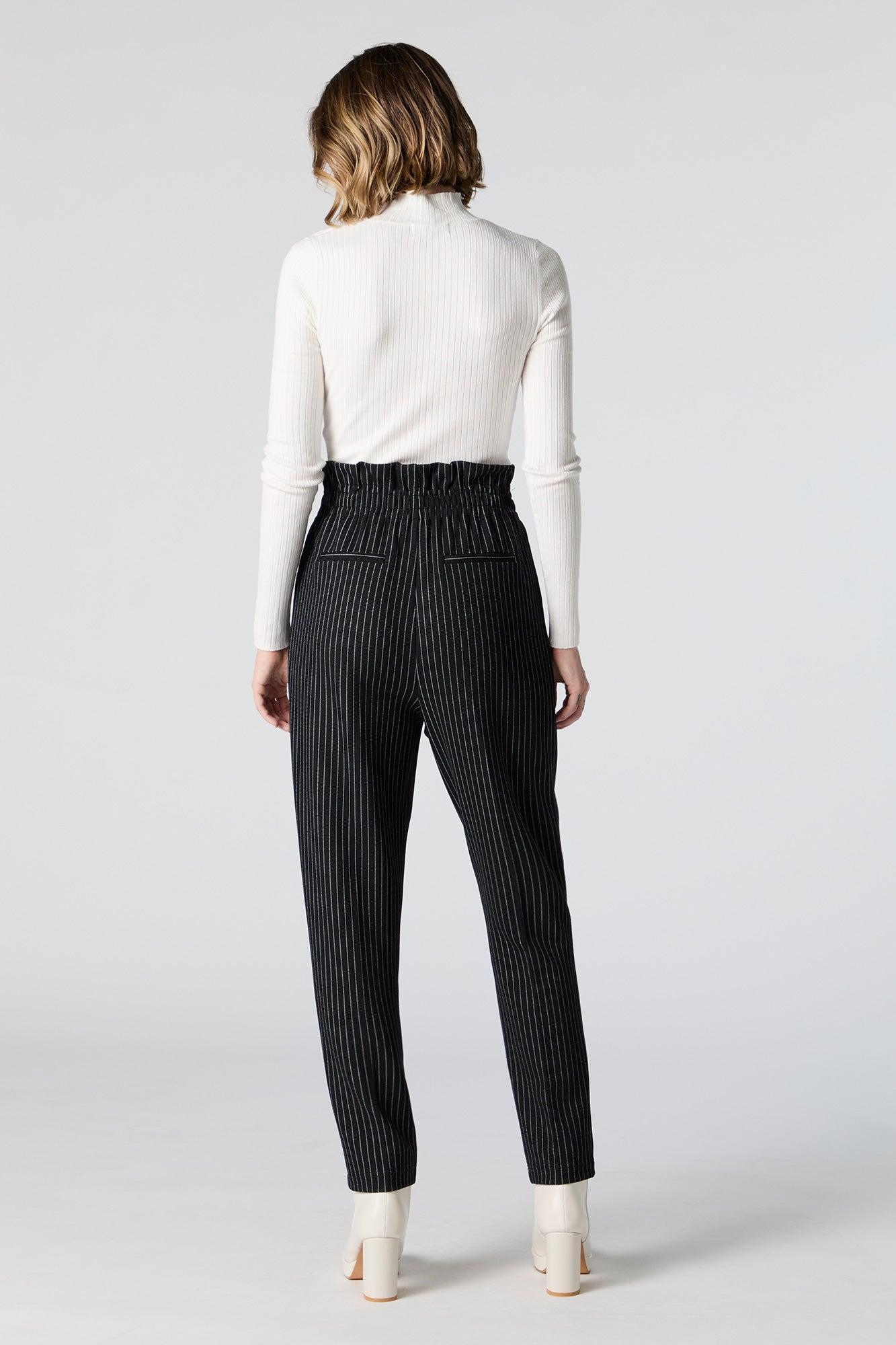 Crepe Paperbag Dress Pant Female Product Image