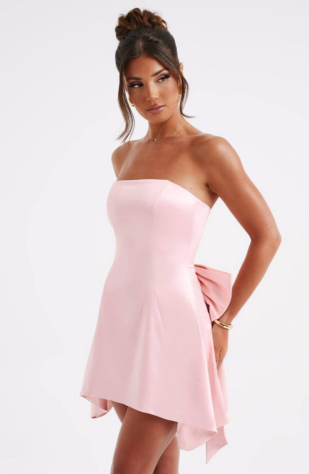 Freja Mini Dress - Blush Product Image