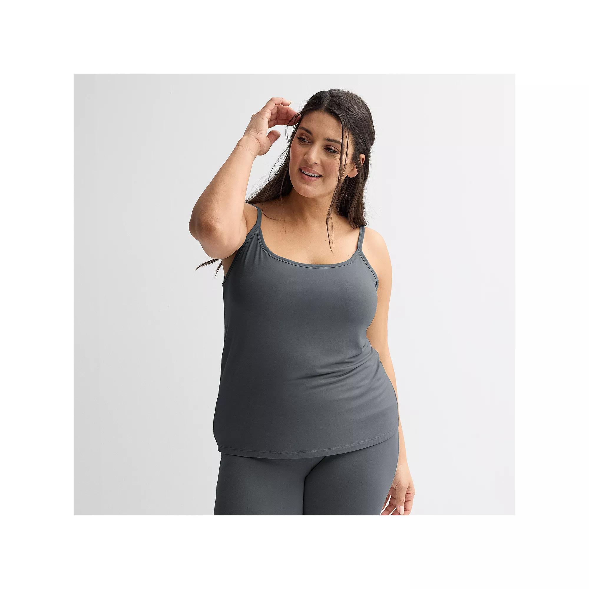 Plus Size Sonoma Goods For Life Cami Sleep Top, Womens Product Image