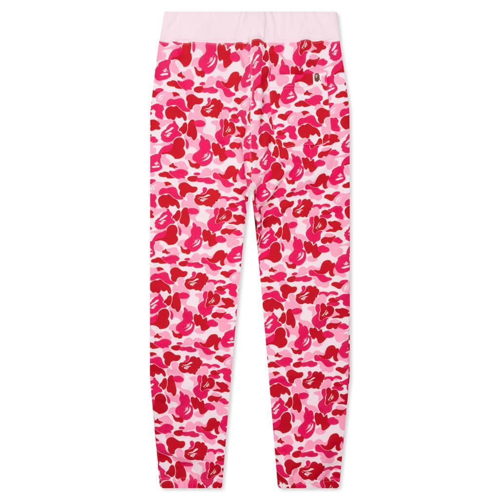 Abc Camo Sweat Pants - Pink Male Product Image