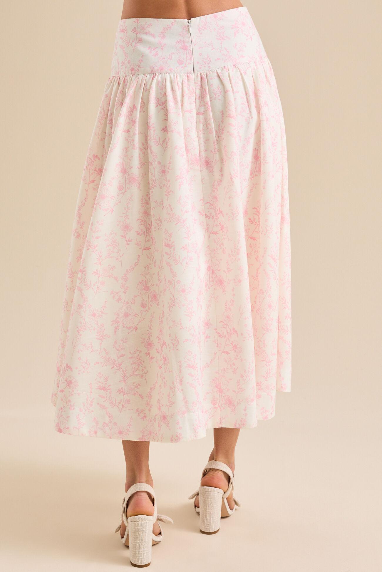 Scarlett Toile Midi Skirt Product Image