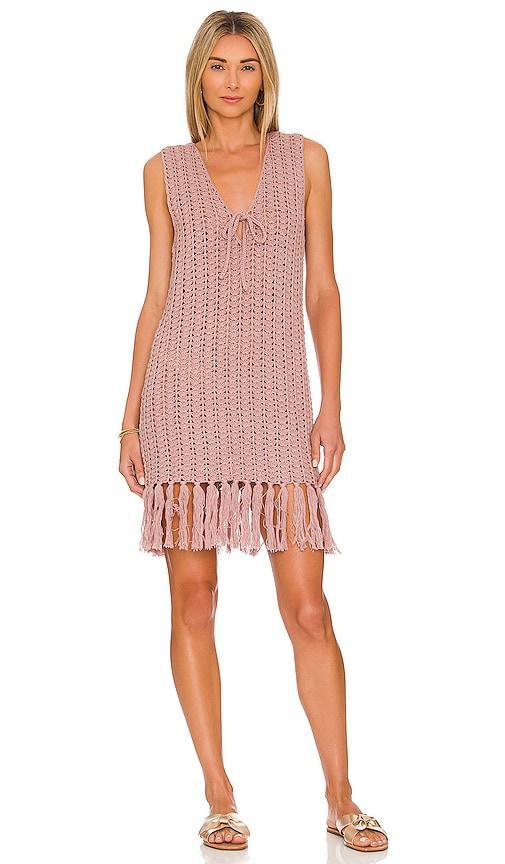 x REVOLVE Neza Crochet Mini Dress House of Harlow 1960 Product Image