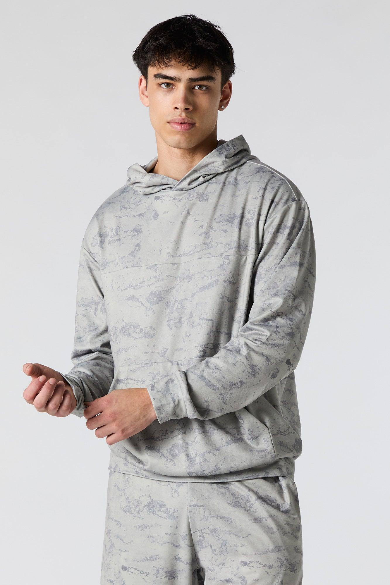 Active Acid Wash Hoodie Male Product Image