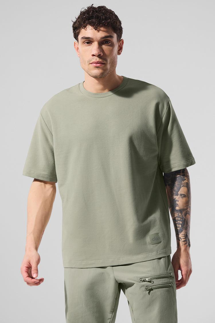 Double Take Short Sleeve - Limestone Product Image