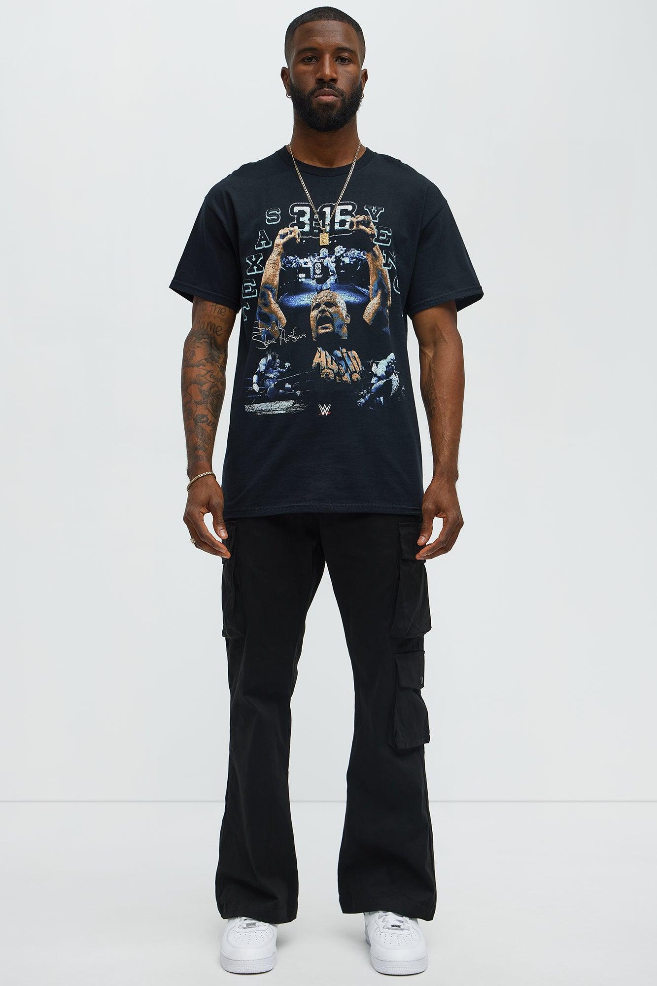 WWE Austin 3:16 Short Sleeve Tee - Black Product Image