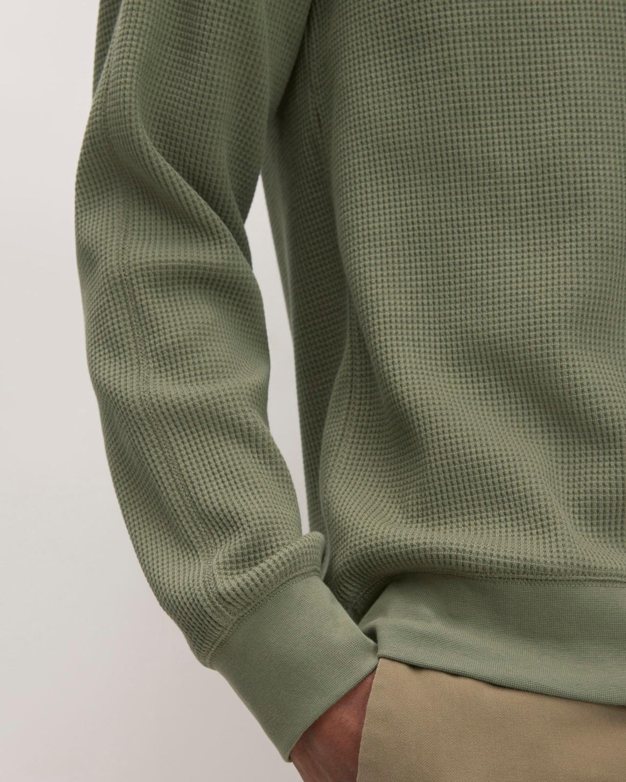 The Waffle-Knit Hoodie Product Image