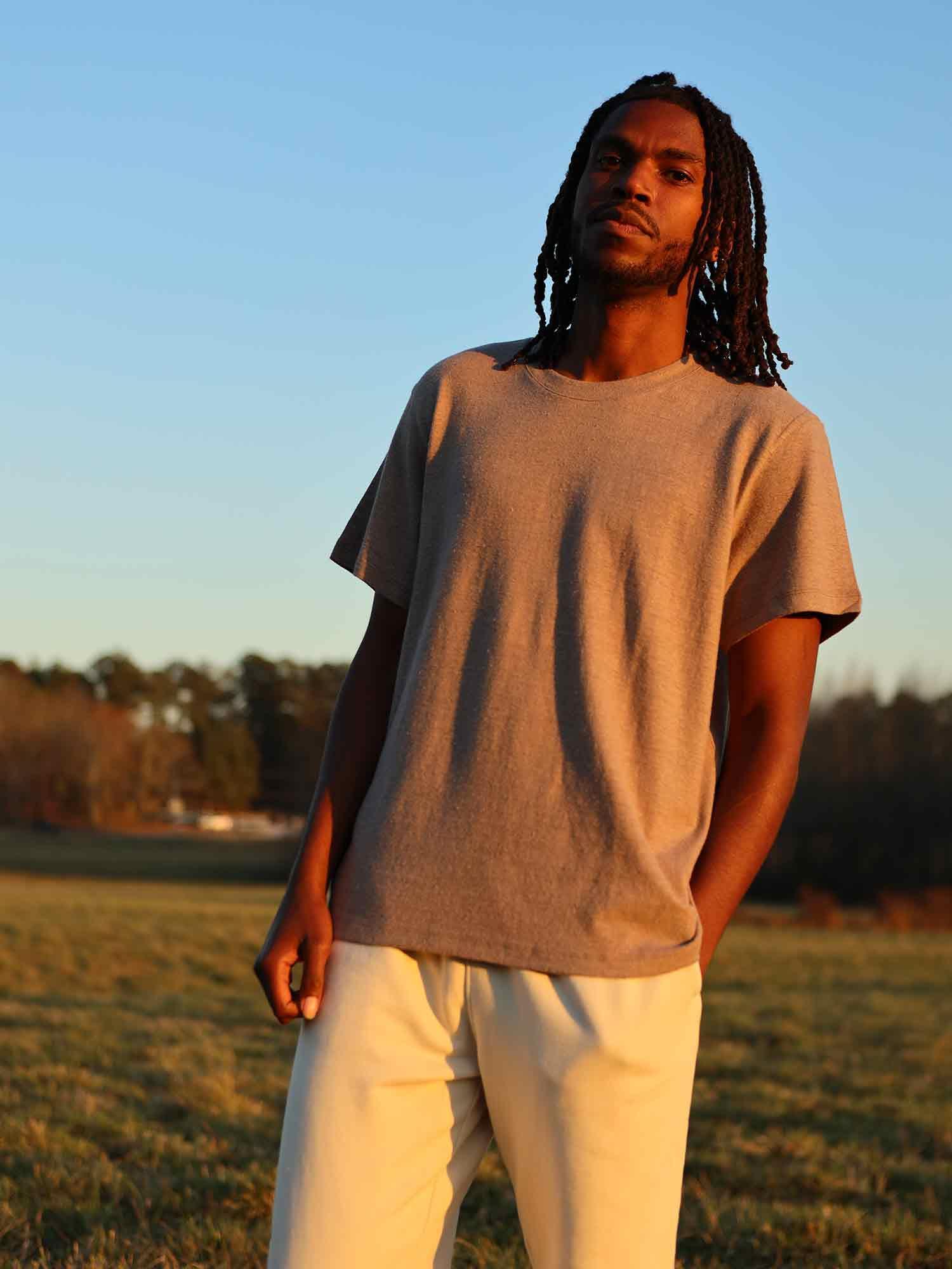 Men's Regenerative Hemp Classic Crew Tee Male Product Image