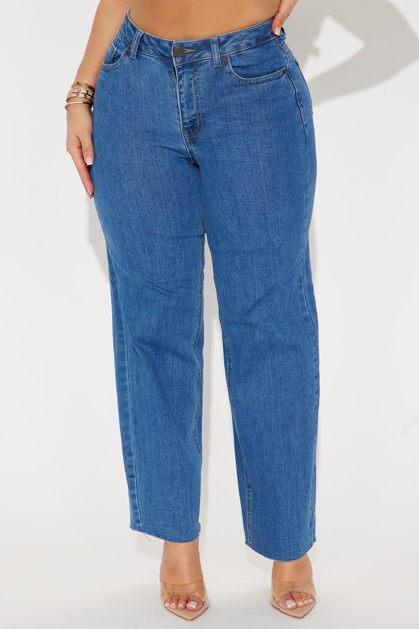Monica Mid Rise Mom Jeans - Medium Wash Product Image