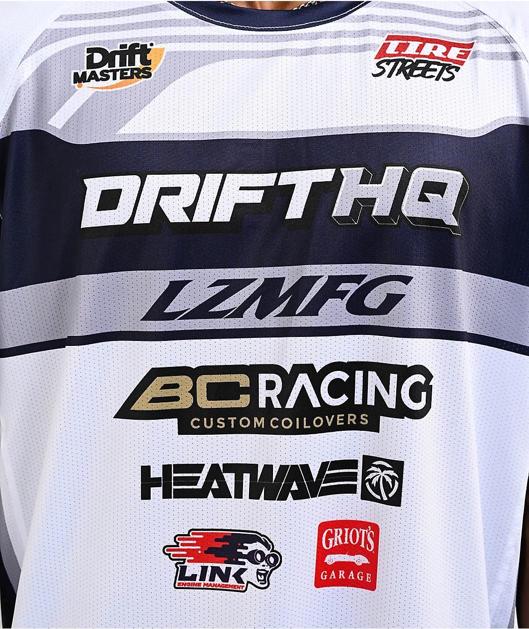 LZMFG Formula Drift White Mesh Jersey Product Image