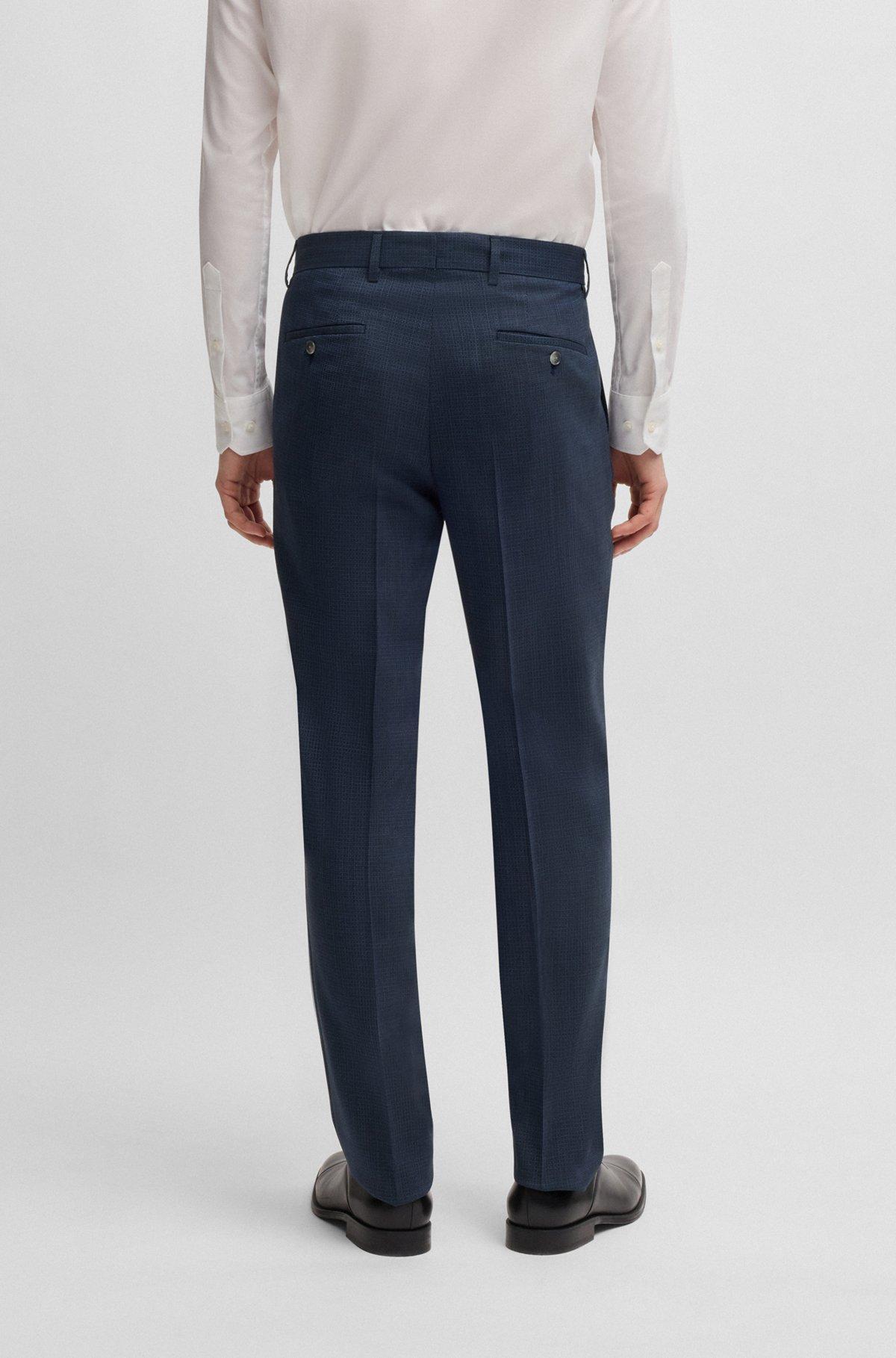 Slim-fit suit in stretch cloth Product Image